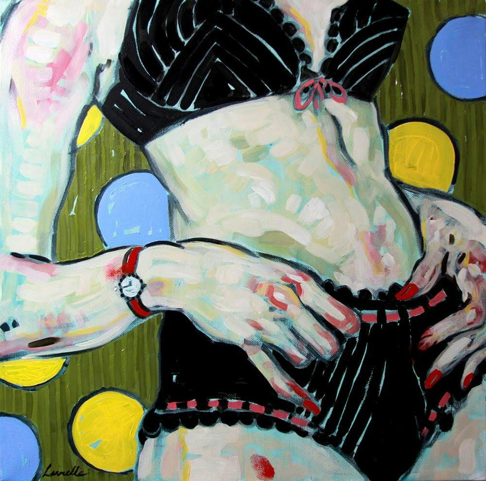 rebecca leveille the end of love contemporary art untitled space gallery the untitled space feminism in art female artist feminist art erotic art nude erotica female gaze oil on canvas oil painting art painting modern art