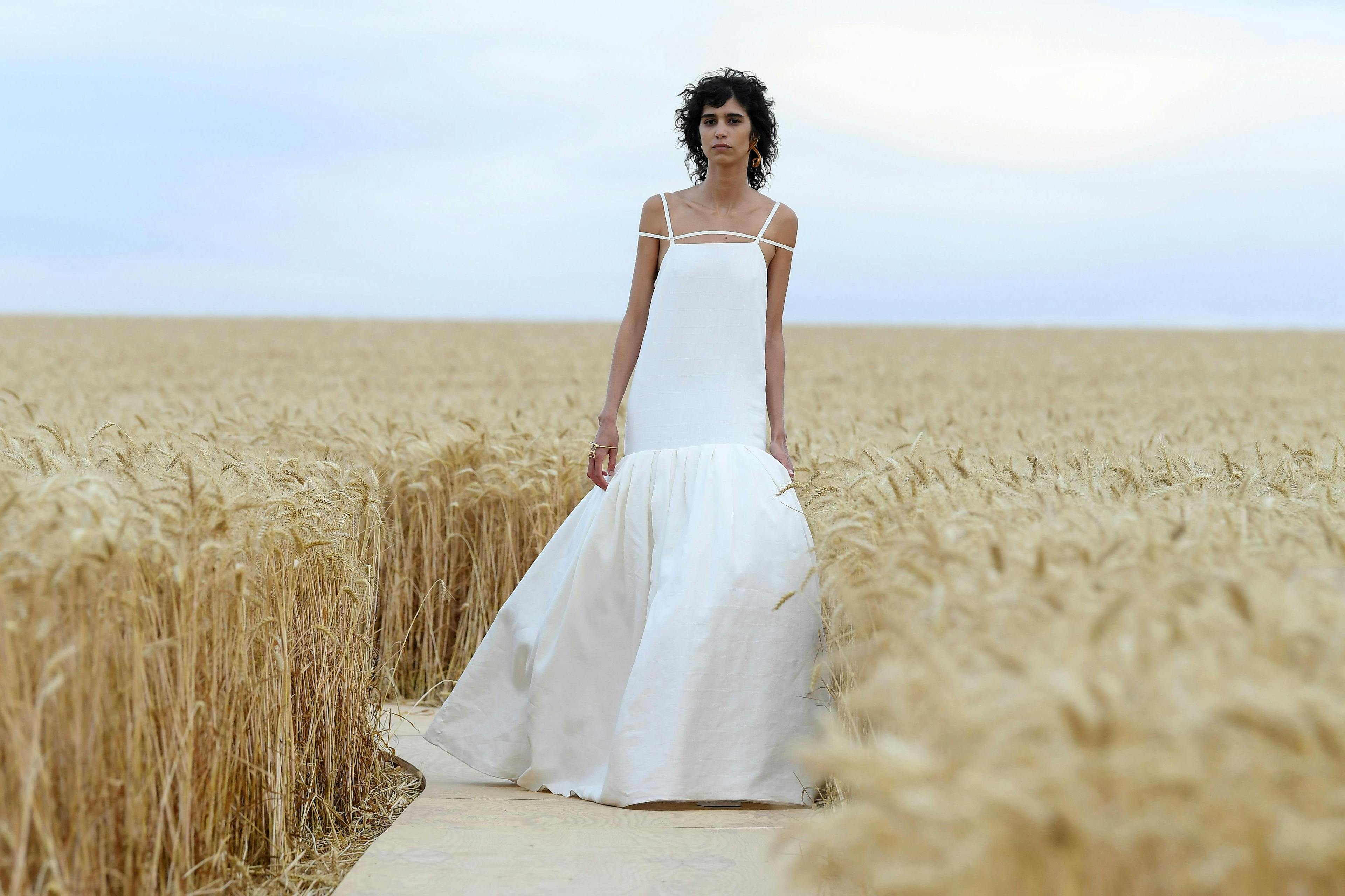 paris clothing apparel person human wedding gown gown robe fashion wedding female
