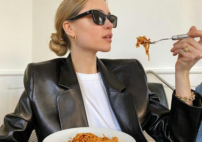 sunglasses accessories accessory person human food pasta spaghetti