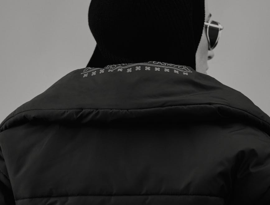 hat clothing cap coat jacket hood person beanie silhouette face