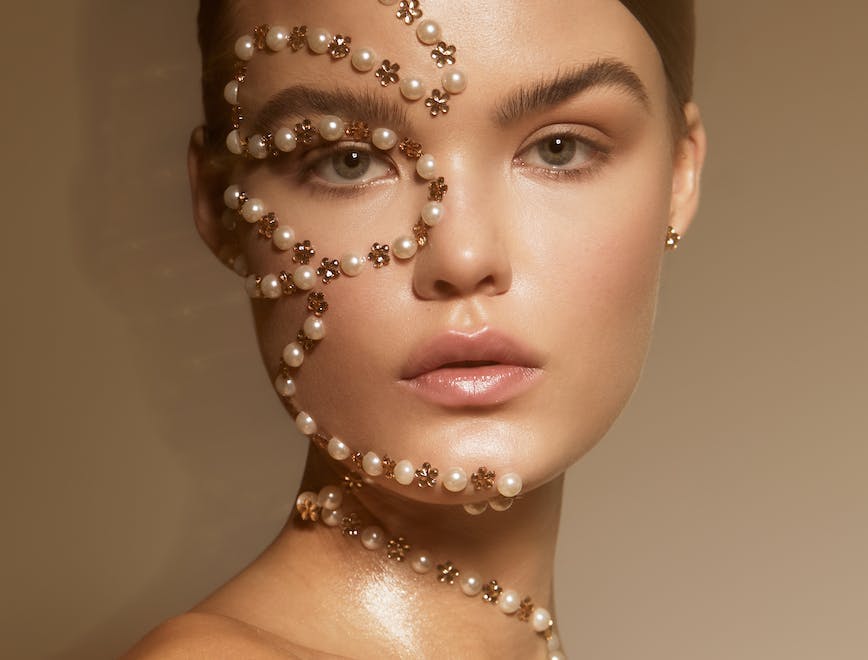portrait head face person photography neck accessories dress formal wear bead