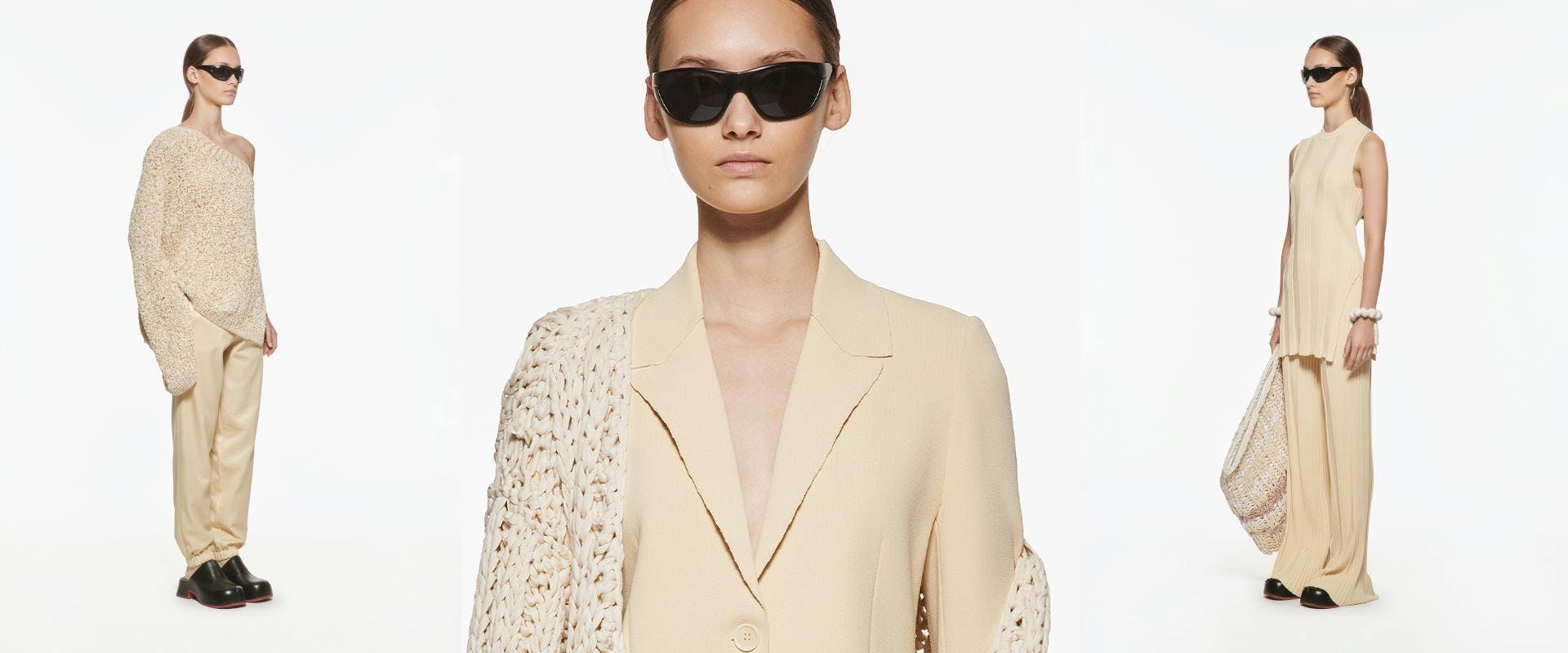 long sleeve linen sunglasses formal wear adult female person woman dress coat