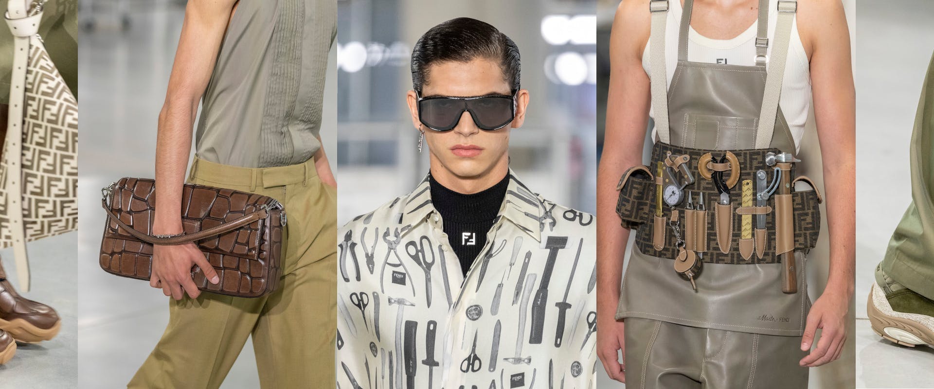 accessories bag handbag purse sunglasses adult male man person vest