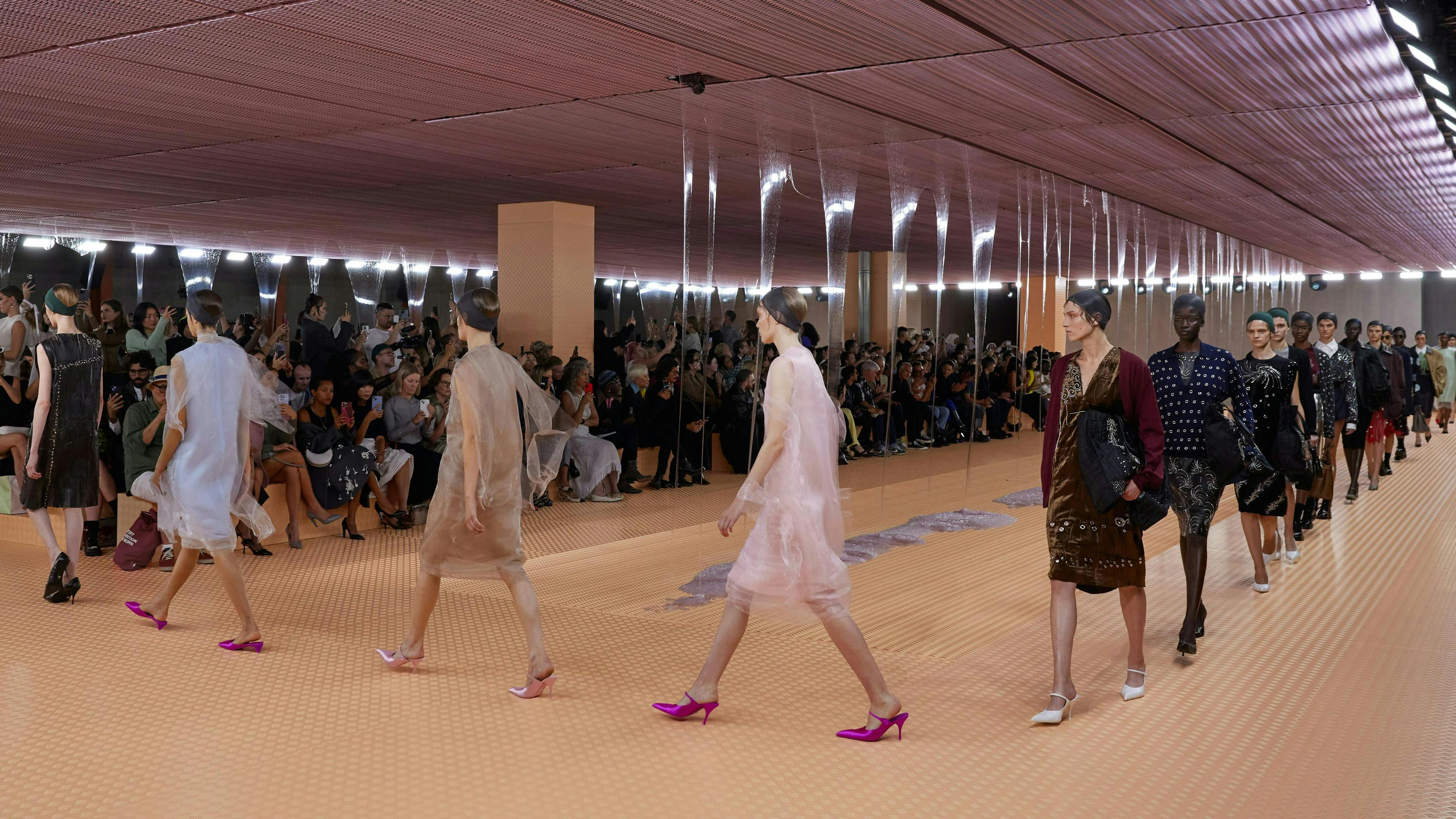Prada the spring summer 2024 show at Milan Fashion Week